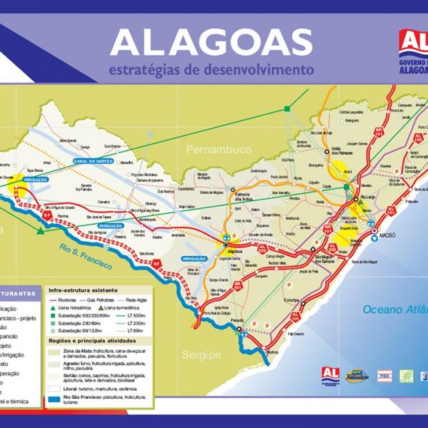 Alagoas Master Plan, mapa de oportunidades de investimento
